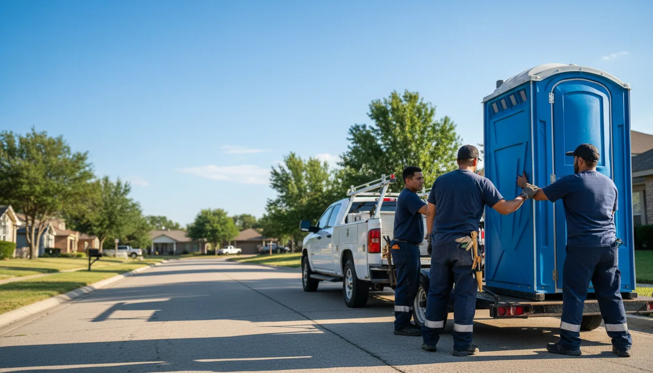 Portable Toilet Rental in Melvin, IL near me
